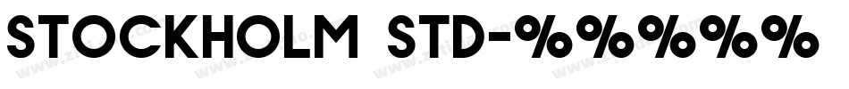 Stockholm Std字体转换